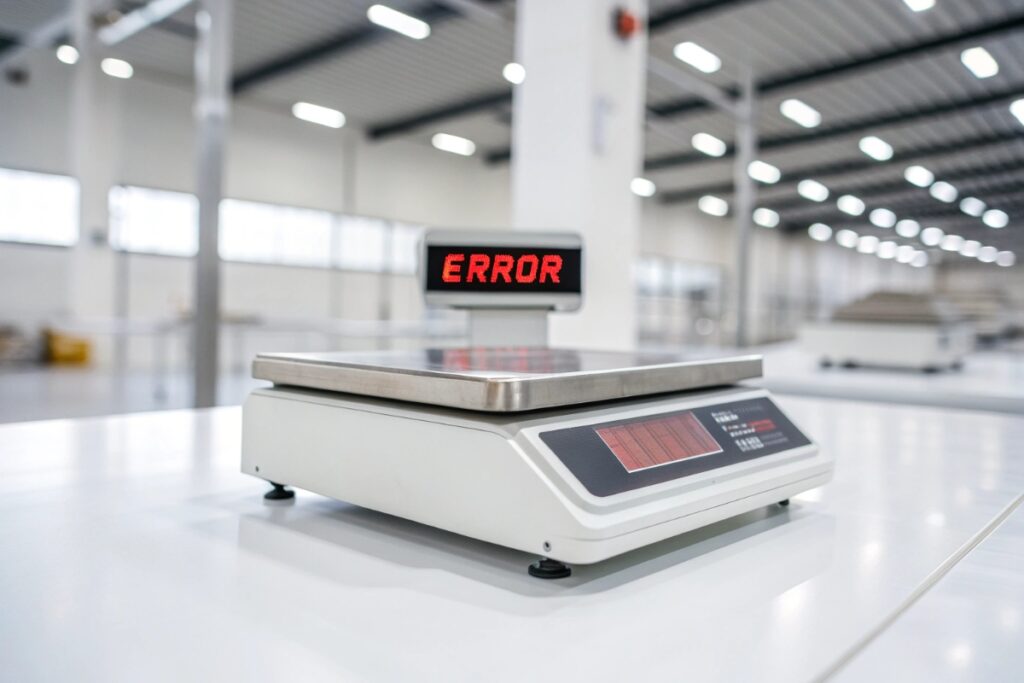 waga wymaga przeglądu technicznego?